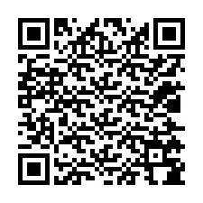 QR-koodi puhelinnumerolle +12025784489