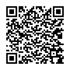 Código QR para número de teléfono +12025784492