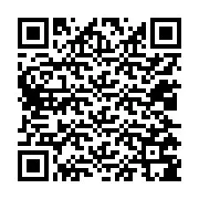 QR-koodi puhelinnumerolle +12025785193