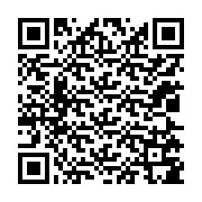 Código QR para número de teléfono +12025785205