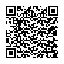 QR-code voor telefoonnummer +12025785209