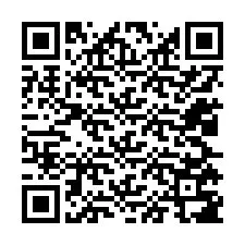 QR-koodi puhelinnumerolle +12025787337