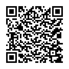 QR-koodi puhelinnumerolle +12025787341