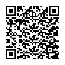 QR-код для номера телефона +12025787344