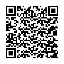 QR-Code für Telefonnummer +12025787345