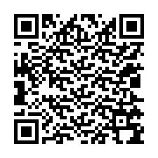 QR-код для номера телефона +12025794454