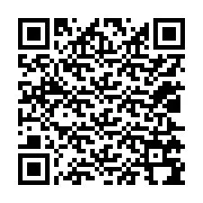 QR код за телефонен номер +12025794459