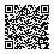 QR-koodi puhelinnumerolle +12025794461