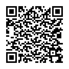 QR-koodi puhelinnumerolle +12025794464