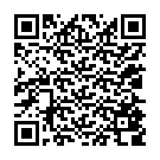 QR-koodi puhelinnumerolle +12025808748