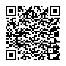 QR-koodi puhelinnumerolle +12025812804