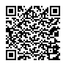 QR-koodi puhelinnumerolle +12025812805