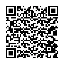 QR Code สำหรับหมายเลขโทรศัพท์ +12025819725