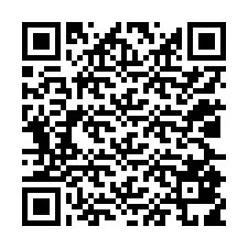 QR Code สำหรับหมายเลขโทรศัพท์ +12025819728