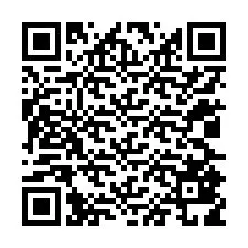 QR-code voor telefoonnummer +12025819730