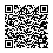 QR-koodi puhelinnumerolle +12025824543