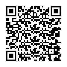 Código QR para número de teléfono +12025826815