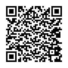 QR код за телефонен номер +12025826876