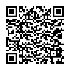 Código QR para número de telefone +12025826879