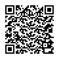 Código QR para número de teléfono +12025830075