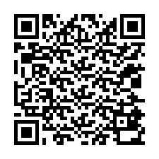 Código QR para número de teléfono +12025830080