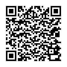 QR-koodi puhelinnumerolle +12025830085