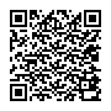 QR-code voor telefoonnummer +12025830086