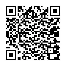 Código QR para número de teléfono +12025830087