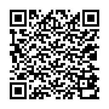 QR-koodi puhelinnumerolle +12025830088