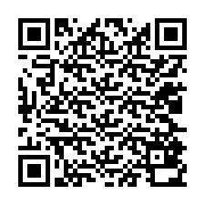 Código QR para número de teléfono +12025830636