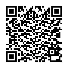 Código QR para número de teléfono +12025830638