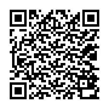 Código QR para número de teléfono +12025830639