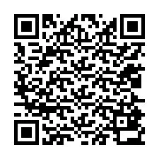 QR код за телефонен номер +12025832246