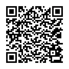 QR-код для номера телефона +12025833589