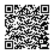 QR kód a telefonszámhoz +12025833594