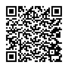 Código QR para número de teléfono +12025835724