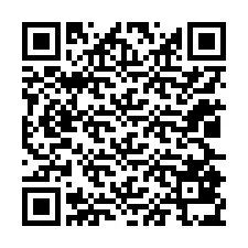 QR-code voor telefoonnummer +12025835725