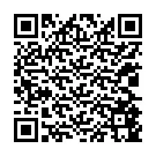 QR-код для номера телефона +12025845730