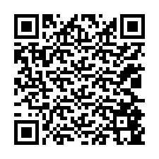 Código QR para número de teléfono +12025845731