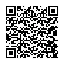 QR-код для номера телефона +12025845735