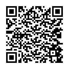 Código QR para número de telefone +12025845736