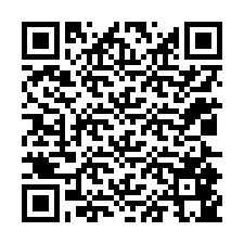 Código QR para número de telefone +12025845741