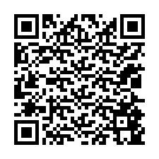 QR-код для номера телефона +12025845745