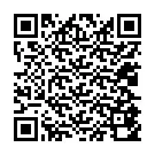 Código QR para número de teléfono +12025850173