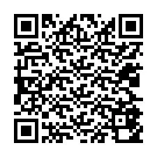 Código QR para número de teléfono +12025850923