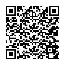 Código QR para número de teléfono +12025850927