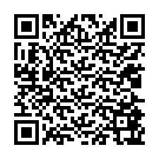 QR Code pour le numéro de téléphone +12025867342