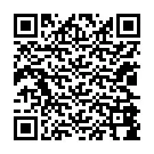 QR-koodi puhelinnumerolle +12025884835