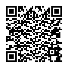 QR код за телефонен номер +12025884843