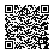 QR-code voor telefoonnummer +12025884844